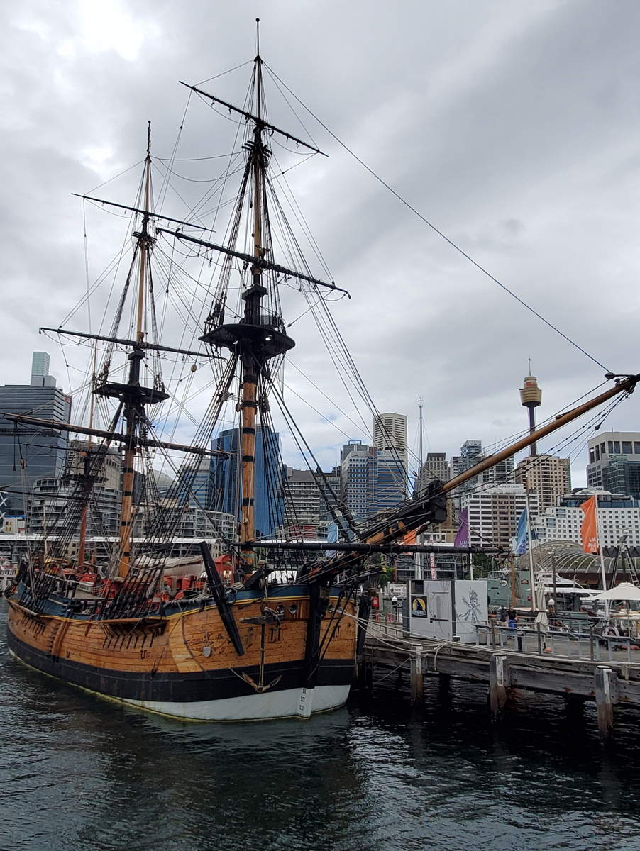076 Endeavour  Sydney Harbor