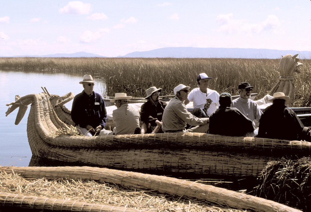 On-a-reed-boat